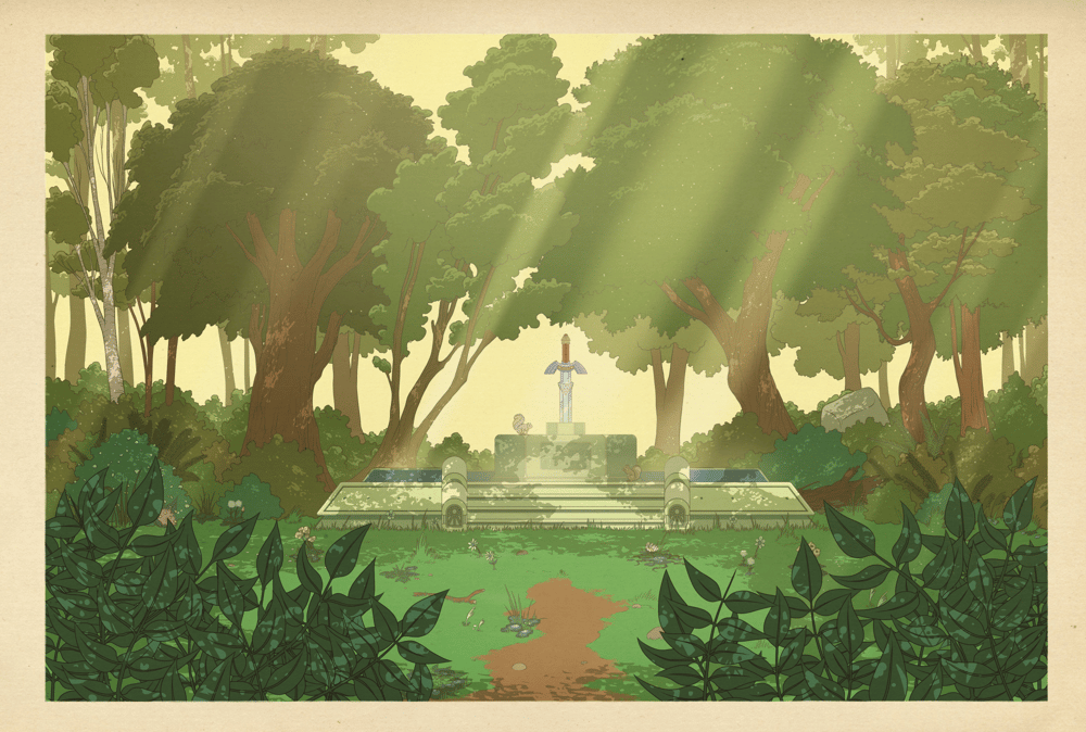 Image of A Link to the Past - The Sacred Grove