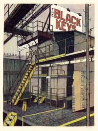 LAST COPIES: Black Keys, St Paul ( 2011) • L.E. Official Poster (18" x 24")