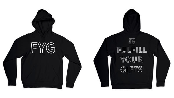 Image of Fulfill Your Gifts Hoodie (Black)