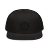 Black on Black Toybox Logo Embroidered Hat
