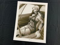 "Date with Mona" Reproduction Print