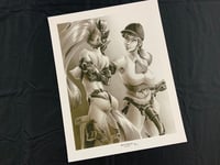 "Dee Trains Kelsie" Reproduction Print