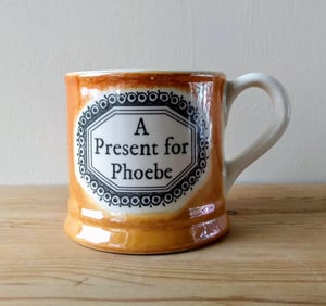 'A Present for' personalised mug