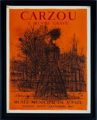 Image 1 of carzou / musée municipal de st paul / 22/010