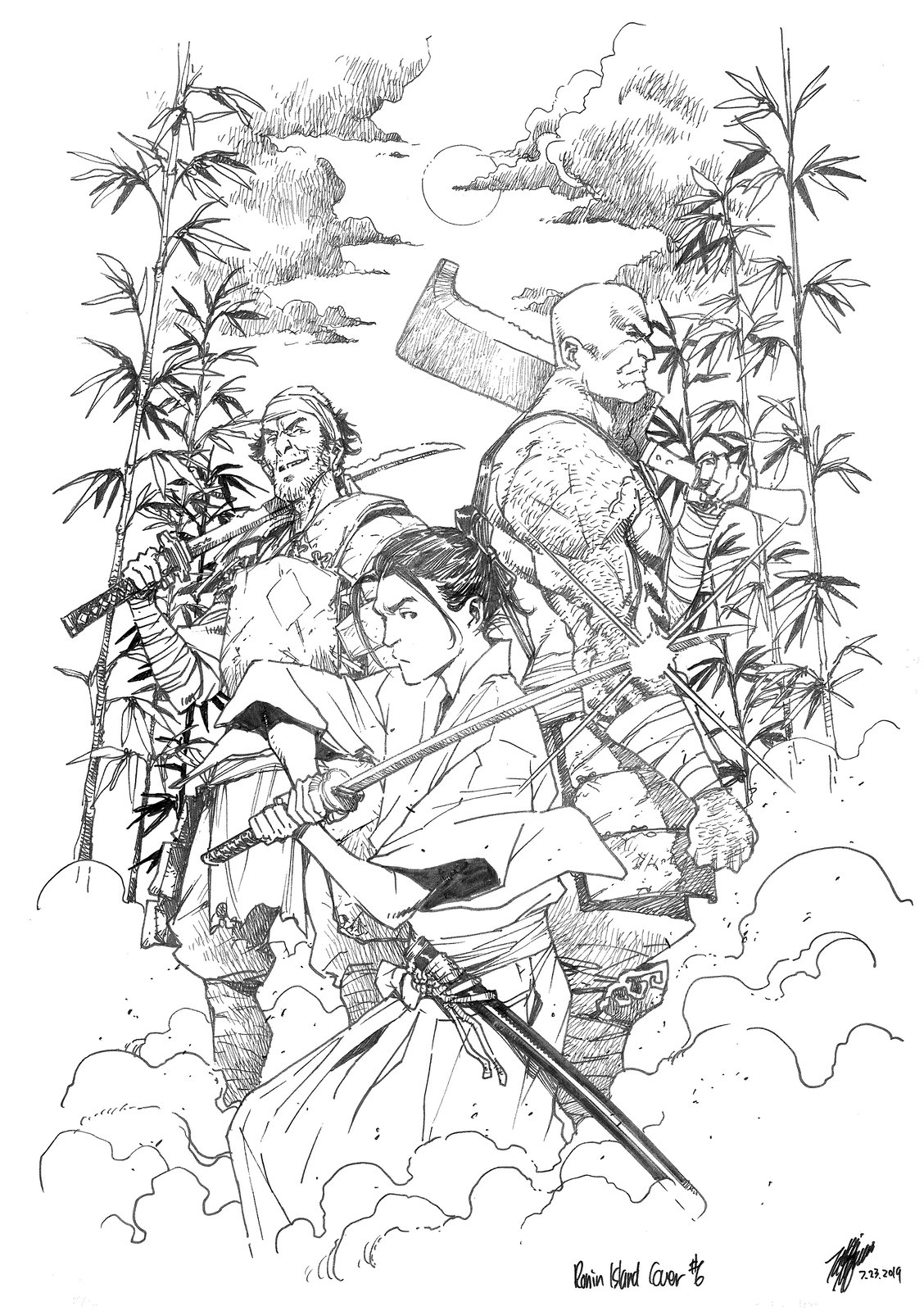 Image of Ronin Island #6 cover