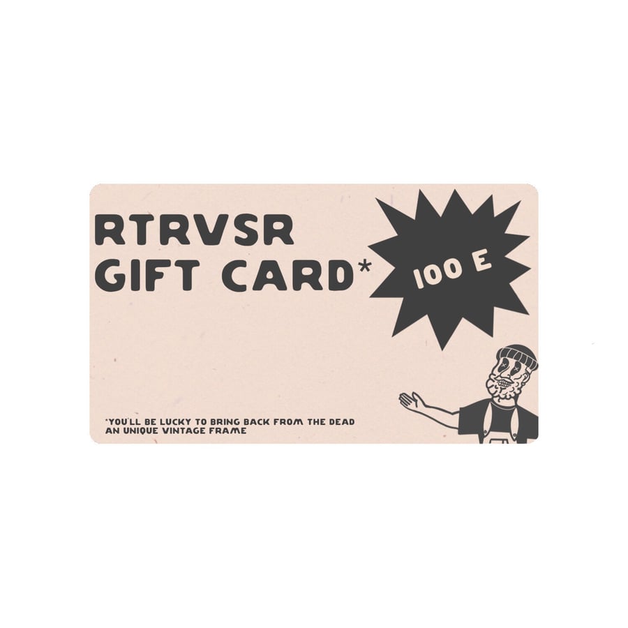 Image of RTRVSR GIFT CARD 100E