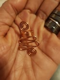 Copper Wire Hair Adornments (3)
