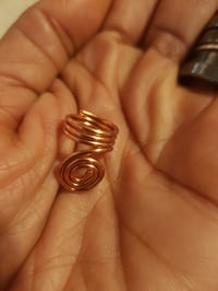 Image 4 of Copper Wire Hair Adornments (3)