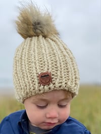 Image 5 of Mom & Child Ribbed hats