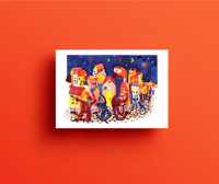 La Danse de Nuit, Giclée print A4