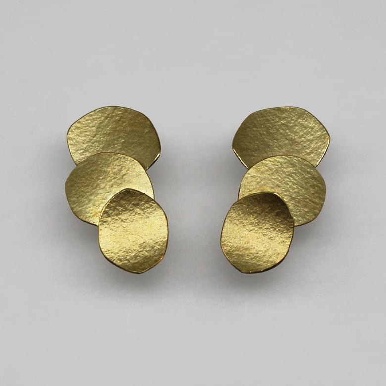 Image of petal CLIP earrings