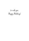 No Time Like the Present Christmas/Holiday Cards (5-pack)