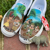 Image 4 of Custom Painted Shoes Vans, Keds or Converse (Toe area only)