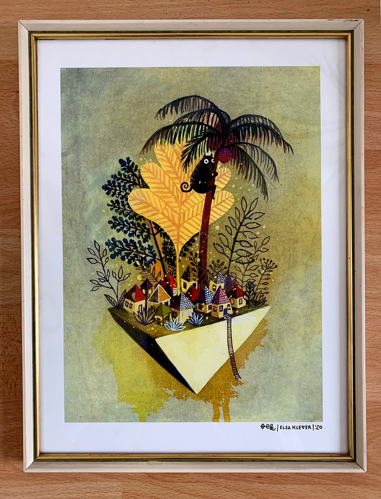 Image of Framed FineArt Print "Island"