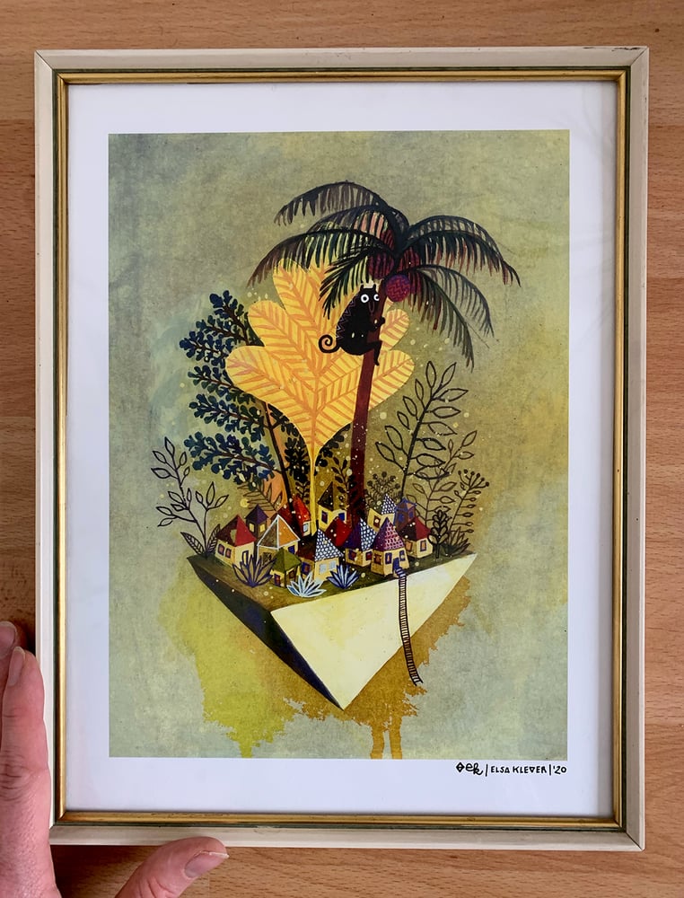 Image of Framed FineArt Print "Island"