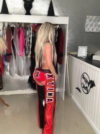 Image 13 of Dirty Chaps and Bikini Costume - Red