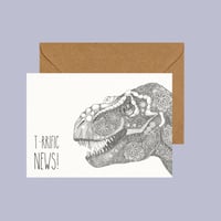 T-Riffic News! - Greeting Card