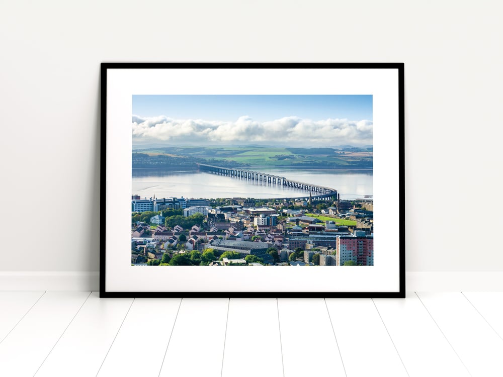 Tay Rail Bridge from the Law