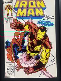 Image 2 of Ironman, framed complete vintage Marvel comic, No 234 September 1988