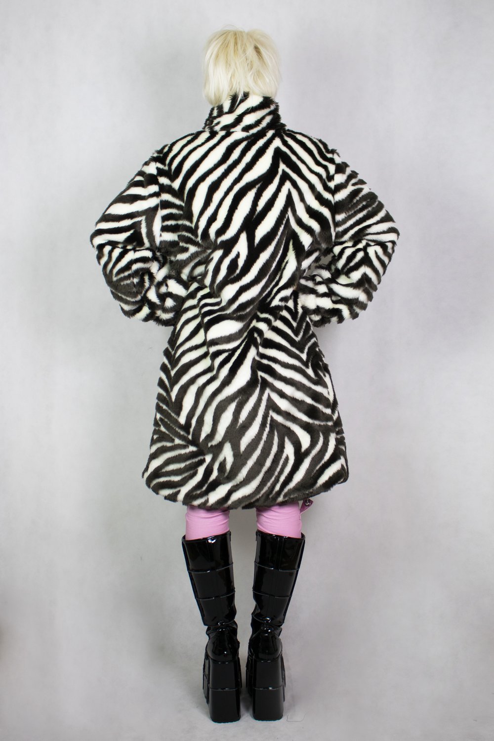 Image of Zebra Faux Fur