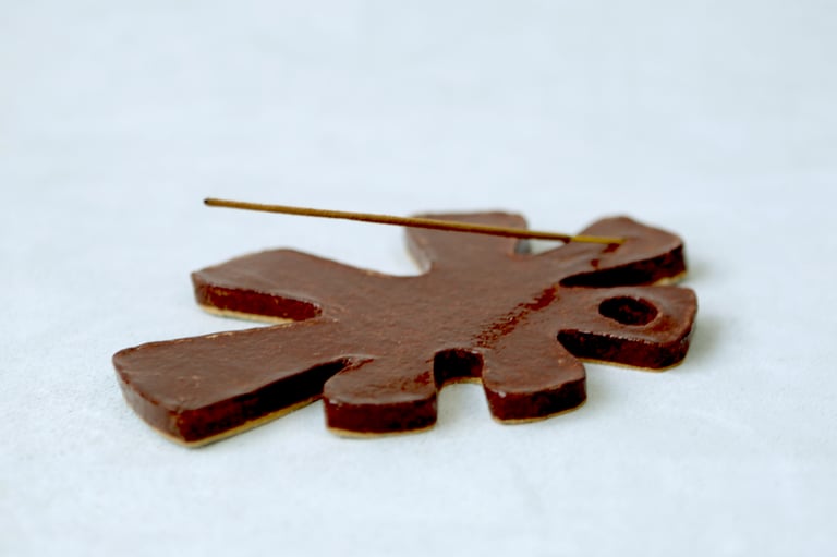 Power incense holder - Rust