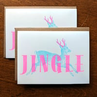 JINGLE RISOGRAPH GREETING CARD SET 