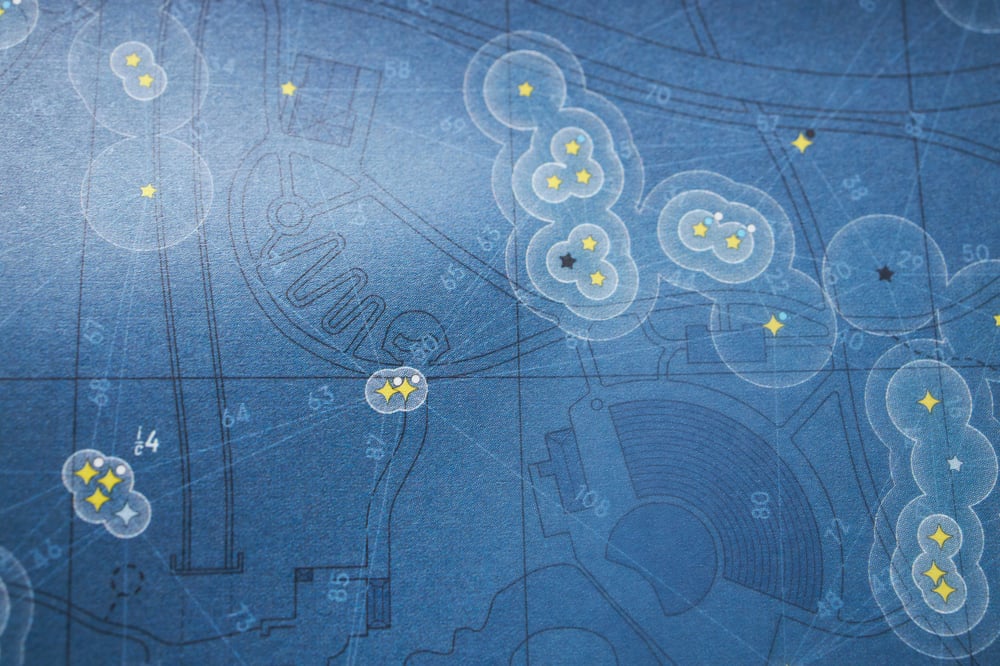 Image of Central Park Squirrel Census 'Celestial' Map