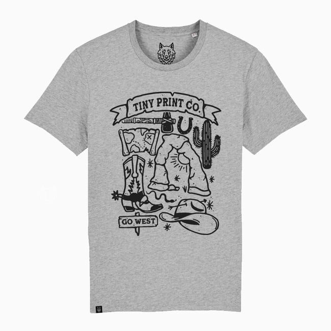 Go West T-Shirt Organic Cotton