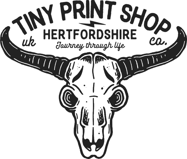 TPS Bison Skull T-Shirt Organic Cotton