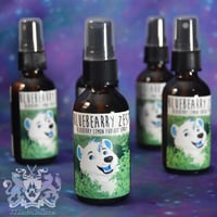 Image 1 of Bluebearry Zest - 2 oz fursuit spray, blueberry lemon scent