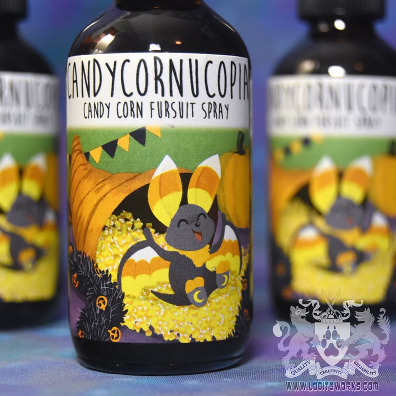 Image of Candy Cornucopia - 2 oz fursuit spray, candy corn scent
