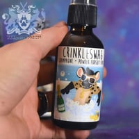 Image 2 of Crinkleswag - 2 oz Fursuit Spray, champagne + powder scent