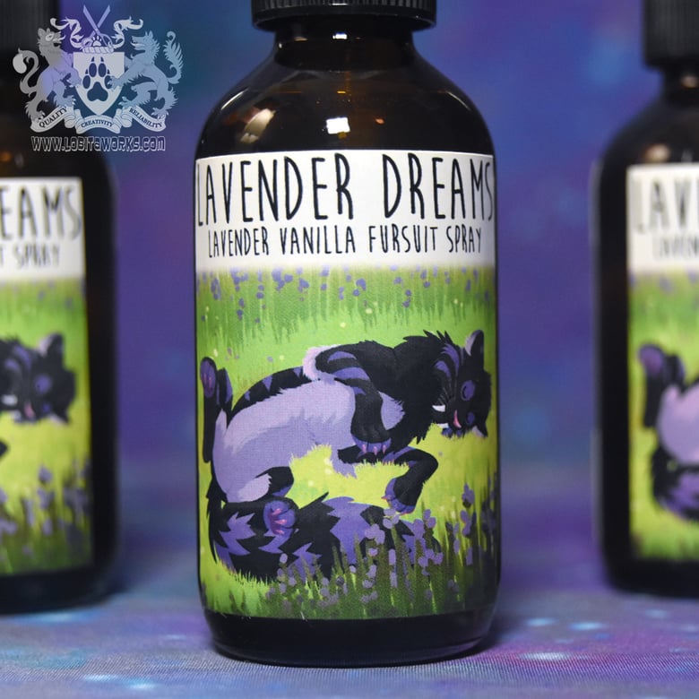 Image of Lavender Dreams - 2 oz fursuit spray, lavender vanilla scent