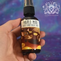 Image 2 of Maple Mire - 2 oz fursuit spray, maple syrup scent