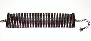 Image of Gourmette Large / Wide Bracelet SEQUINS by LYE*