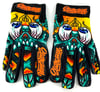 Slowdown Skull Gloves Size Large