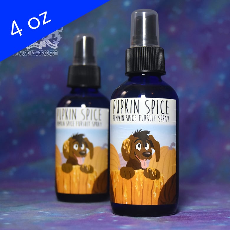 Image of Pupkin Spice - 4 oz fursuit spray, pumpkin spice scent