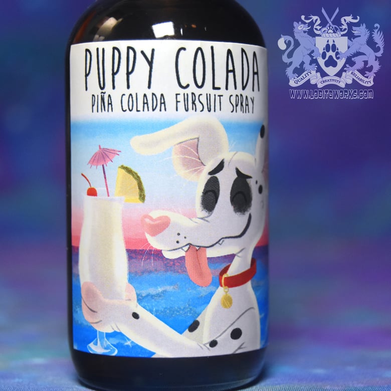 Image of Puppy Colada - 2 oz fursuit spray, piña colada scent