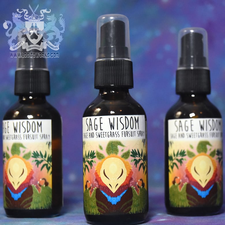 Image of Sage Wisdom - 2 oz fursuit spray, sage + sweetgrass scent