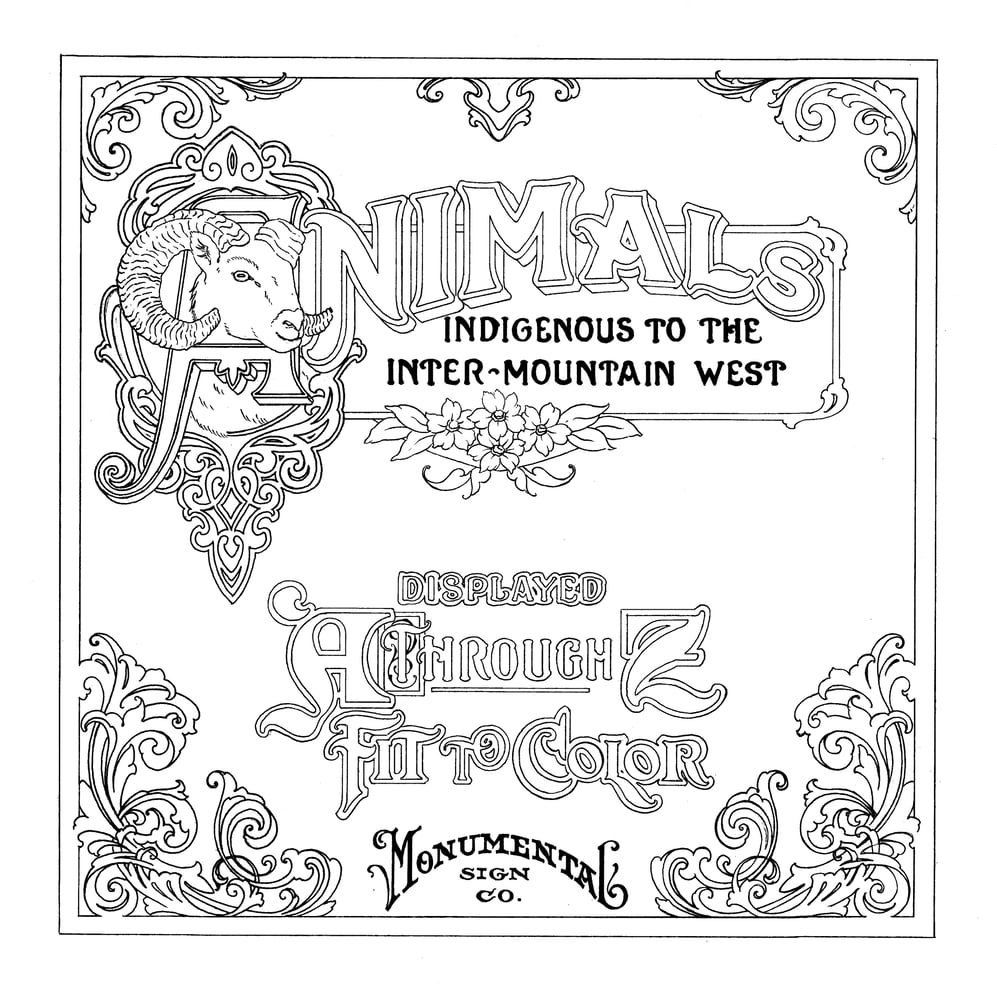 Image of Animals Coloring Book