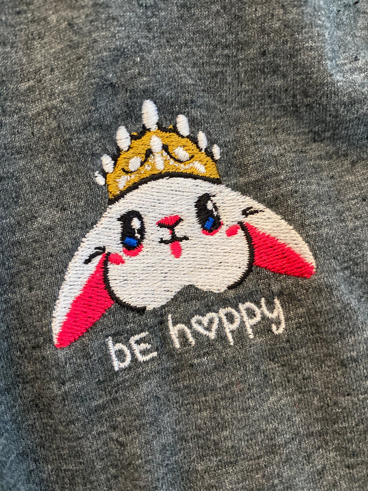 Image of Blanco 'Be Hoppy' Embroidered T-Shirt