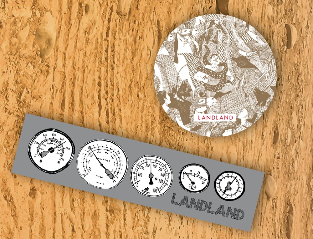 NEW Landland Assorted Stickers (available in packs & individually)