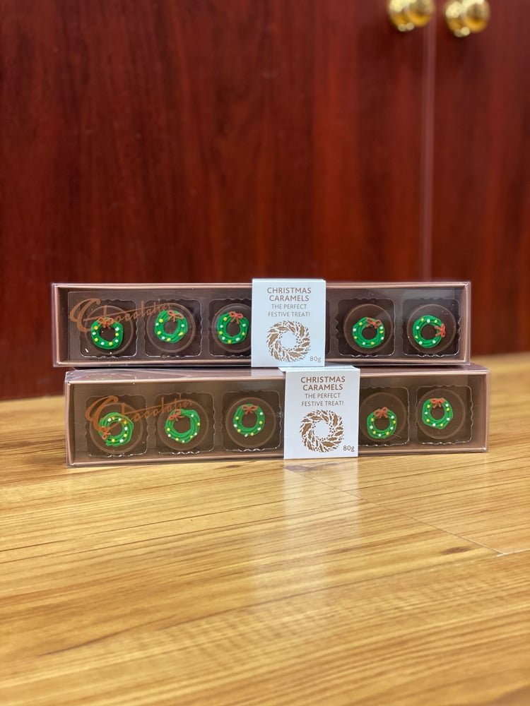 Image of Chocolatier Christmas Caramels