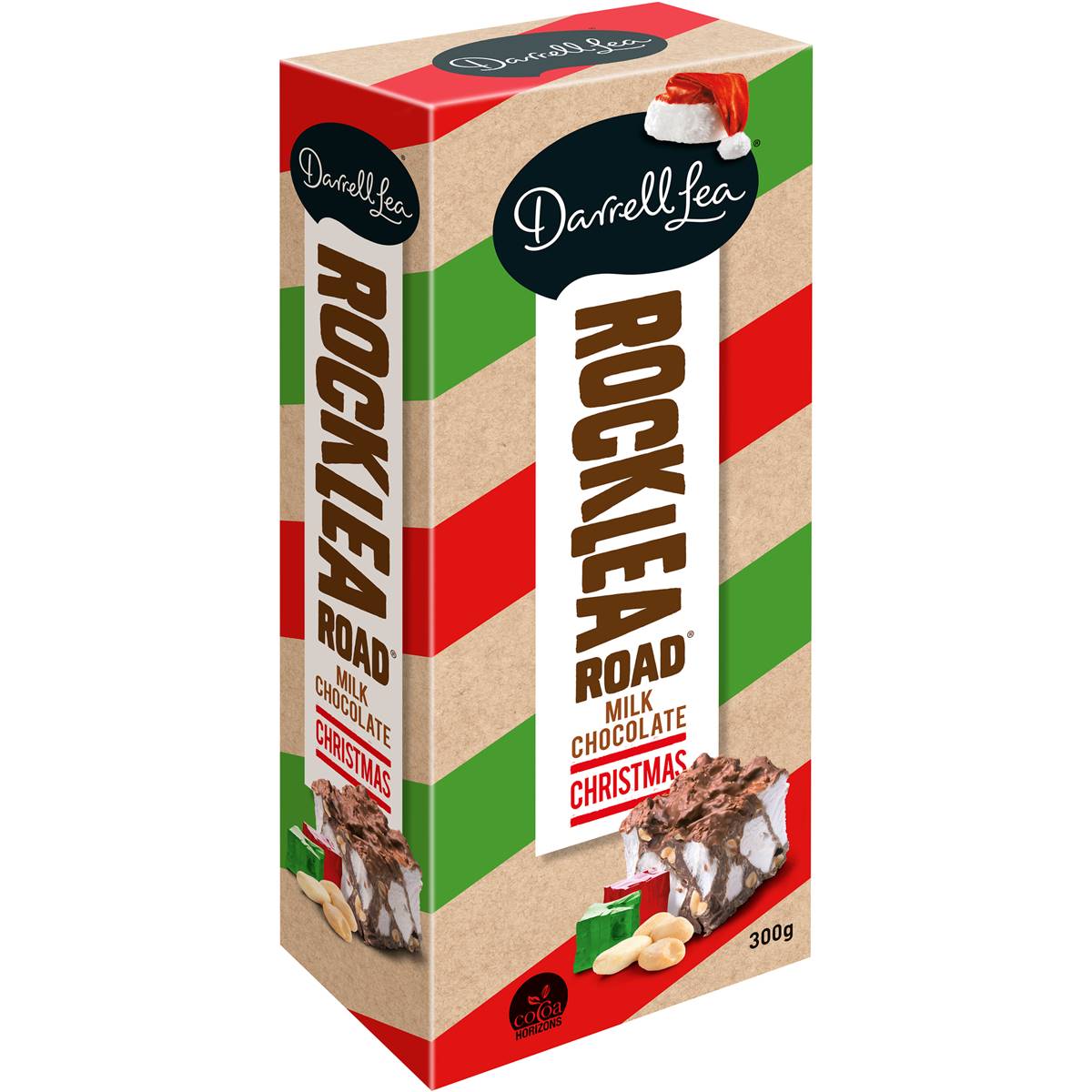 Image of Darrell Lea Rocklea Road Milk Chocolate Christmas 300g