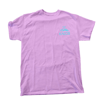 Kalos Small Logo Tee Pink and Blue