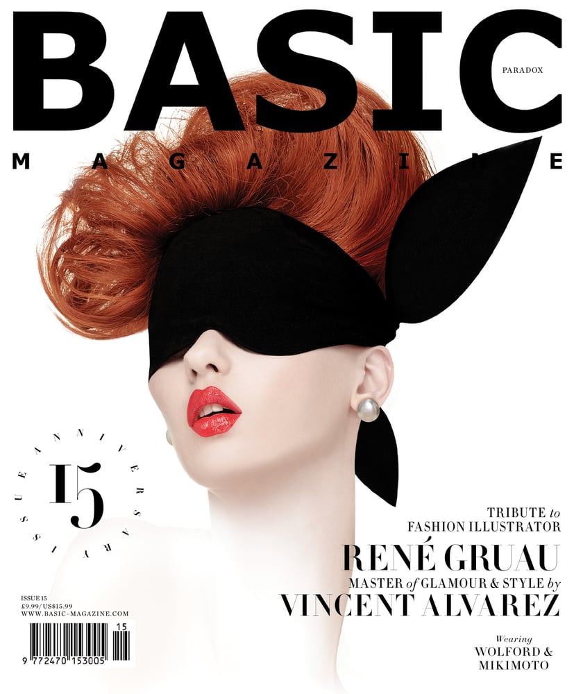 Image of BASIC  Rene Gruau Cover || PARADOX  Issue 15 