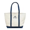 PAPER AND INK COTTON CLUB - BOOTLEG DRAGON TOTE BAG (WHITE/NAVY)