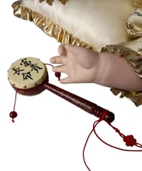 Image 5 of Franklin Heirloom The Imperial Chinese Baby Doll Bisque Hand-painted