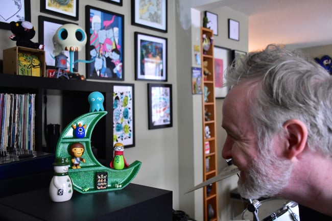 Emerald Isles Moon Shelf