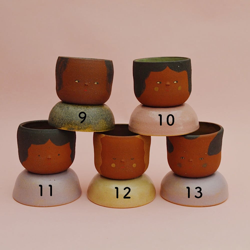 Image of Small Niña Planters- Sweet Potato Clay Color
